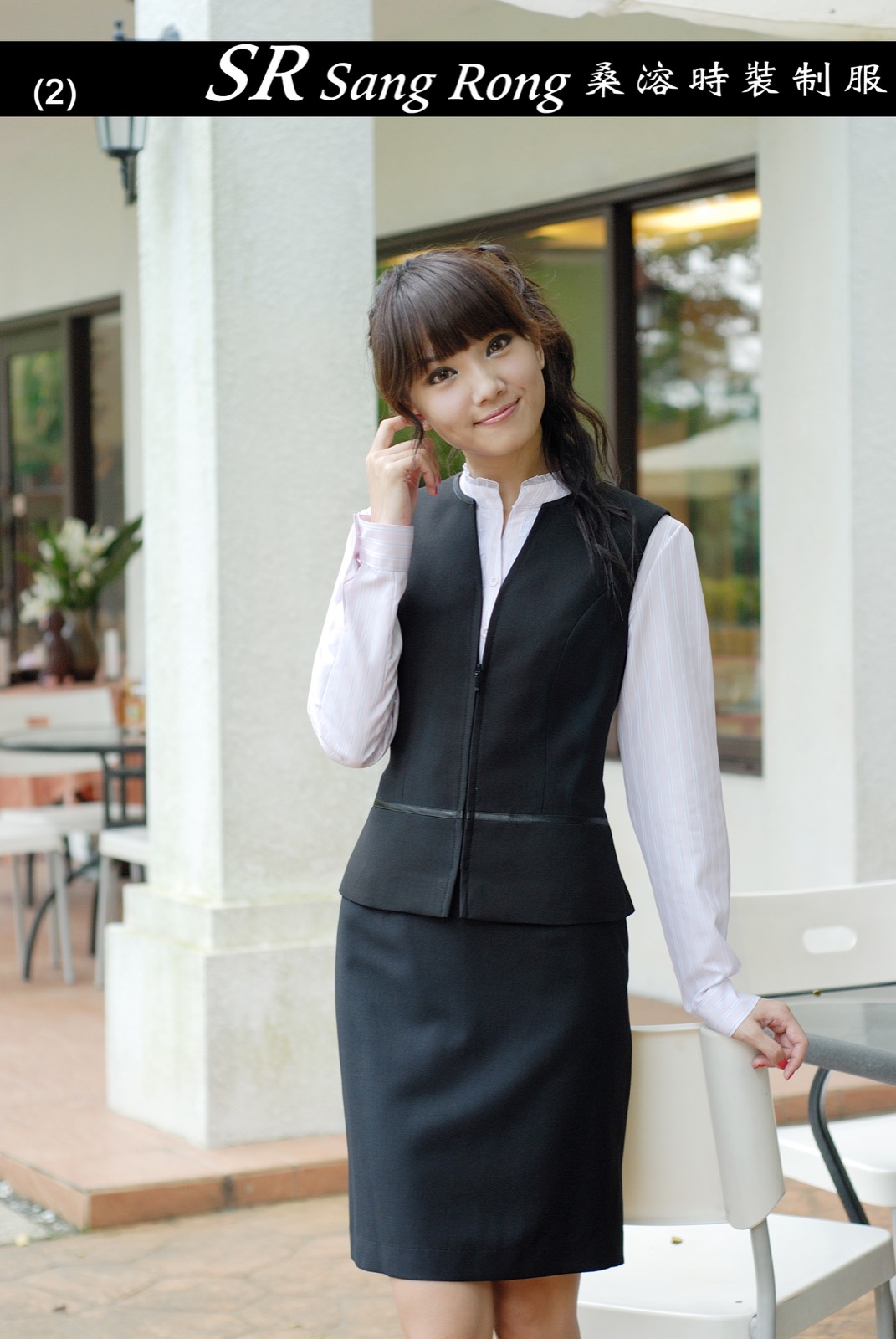 桑溶 女西服實物成品照 2